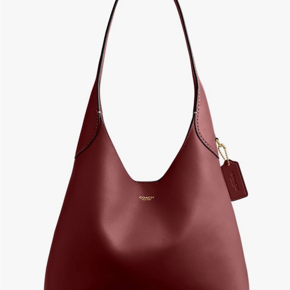 Coach Red Hobo Bag